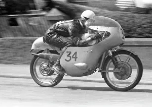 Ernst Degner on Ballanard Road: 1959 Lightweight TT