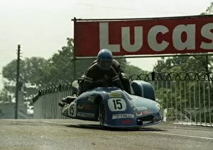 Images Dated 10th December 2017: Ernst Trachsel & Andreas Stager (Suzuki) 1978 Sidecar TT