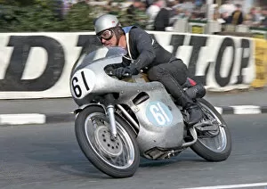 Images Dated 22nd May 2020: Ernst Weiss (AJS) 1966 Junior TT