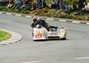 Errol Craven & Jason Miller (Ireson Honda) 2004 Sidecar TT
