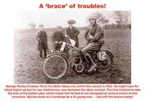 Velocette Collection: EX George Denley Velocette 1922 Lightweight TT