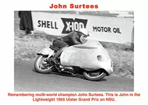 1955 Lightweight Ulster Grand Prix Collection: EX John Surtees NSU 1955 Lightweight Ulster Grand Prix
