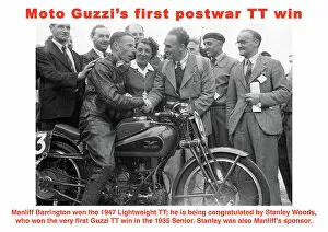 Guzzi Gallery: EX Manliff Barrington Guzzi 1947 Lightweight TT