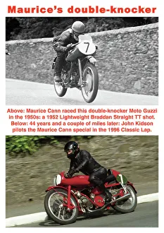1952 Lightweight Tt Collection: EX Maurice Cann Guzzi 1952 Lightweight TT John Kidson