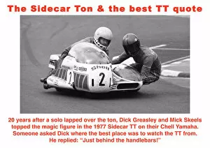 Images Dated 11th July 2022: EX TT 1977 Greasley