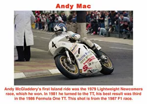 Images Dated 11th July 2022: EX TT 1986 McGladdery