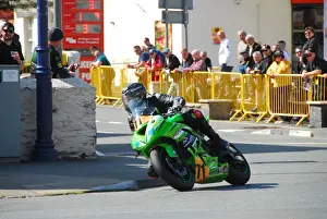 2018 Senior Manx Grand Prix Prints: Fabrice Faivre (Kawasaki) 2018 Senior Manx Grand Prix