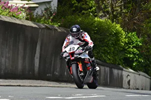 Images Dated 31st October 2020: Fabrice Miguet (Kawasaki) 2015 Superbike TT