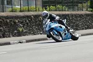 Images Dated 6th June 2008: Fabrice Miguet (Suzuki) 2008 Superbike TT