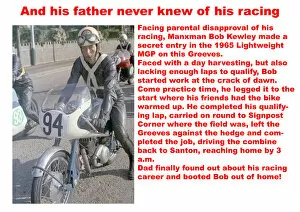 Bob Kewley Gallery: And his father never knew of his racing