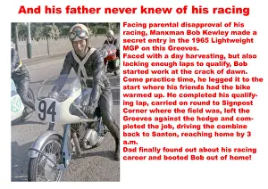 Bob Kewley Gallery: And his father never knew of his racing