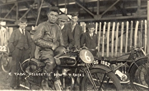 Images Dated 2nd July 2011: The first Japanese TT rider