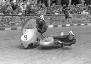 Florian Camathias & Hilmar Cecco (BMW) 1959 Sidecar TT