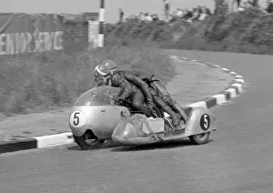 Florian Camathias & Horst Burkhardt (BMW) 1962 Sidecar TT