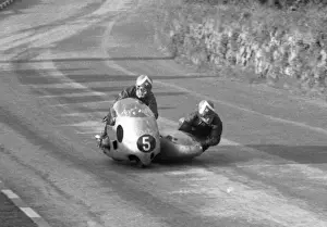 Florian Camathias & Roland Foll (BMW) 1960 Sidecar TT