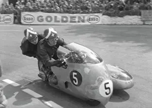 Florian Camathias / Roland Foll (BMW) 1960 Sidecar TT