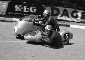 Florian Camathias & Roland Foll (BMW) 1960 Sidecar TT