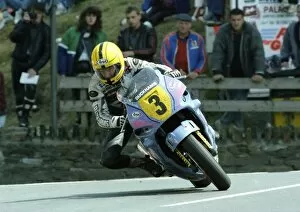 Images Dated 21st April 2013: Focussed: Joey Dunlop (Harris Honda); 1991 Supersport 600 TT
