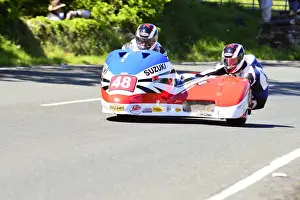 Franck Barbier & Emmanuel Debroise (Baker Suzuki) 2015 Sidecar TT
