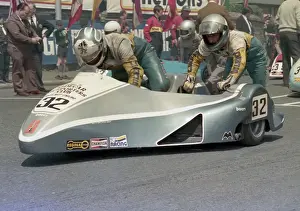 Franco Martinel & Marino Sanna (Yamaha) 1986 Sidecar TT