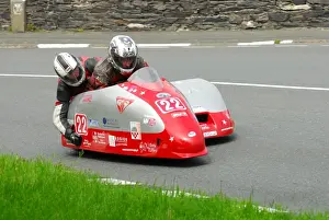 Francois Leblond & Cyril Roussel (Shelbourne Suzuki) 2013 Sidecar TT
