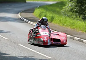 Francois Leblond & Marlene Couillard (SGR Suzuki) 2019 Sidecar TT