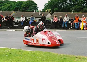 Francois Leblond & Sylvie Leblond (Baker Honda) 2004 Sidecar TT