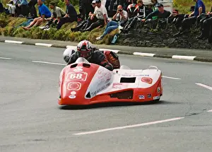 Francois Leblond & Sylvie Leblond (Baker Honda) 2004 Sidecar TT