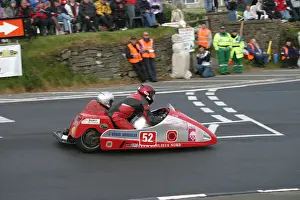Francois Leblond & Sylvie Leblond (Baker Honda) 2005 Sidecar TT
