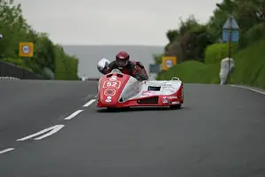 Francois Leblond & Sylvie Leblond (Baker Honda) 2005 Sidecar TT