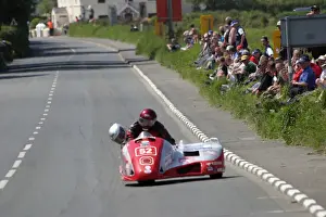 Francois Leblond & Sylvie Leblond (Baker Honda) 2005 Sidecar TT