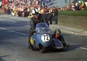 1969 750 Sidecar Tt Prints: Frank Barton & A H Barker (Triumph) 1969 750 Sidecar TT
