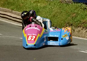 Images Dated 1st October 2018: Frank Briscoe & Matthew Wiseman (Windle Honda) 1995 Sidecar TT