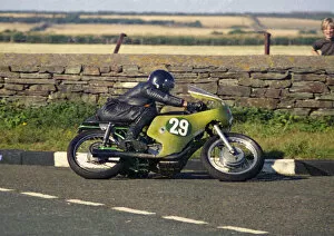 Images Dated 26th October 2020: Frank Drinkwater (Ducati) 1976 Jurby Road