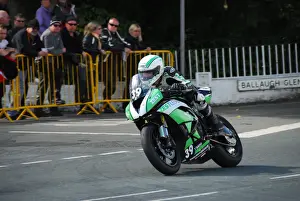 Frank Gallagher (Kawasaki) 2014 Junior Manx Grand Prix