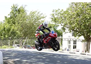 Frank Gallagher (Yamaha) on Ballaugh Bridge 2019 Sopersport TT