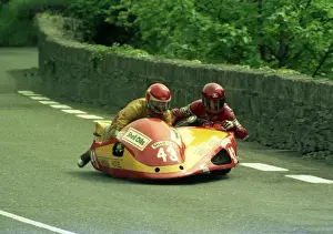Frank Illingworth & Andrew Oldroyd (Yamaha) 1986 Sidecar TT