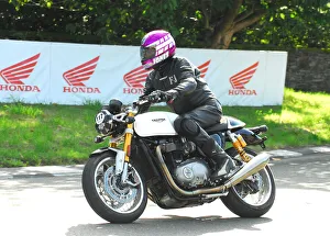 Triumph Prints: Frank Jones (Triumph) 2016 TT Parade Lap