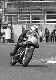 Images Dated 2nd January 2020: Frank Moss (AJS) 1973 Junior Manx Grand Prix