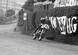 Images Dated 27th September 2020: Frank Norris (Norton) 1955 Senior TT