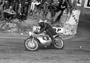 Images Dated 7th October 2016: Frank Perris (Suzuki) 1966 Ultra Lightweight TT