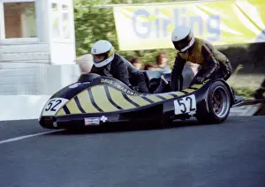 Frank Wrathall & Derek Fort (Yamaha) 1980 Sidecar TT
