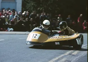 Frank Wrathall & Phil Spendlove (Yamaha) 1981 Sidecar TT