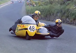 Fred Cornbill & Mike Tinkler (Triumph) 1970 750 Sidecar TT