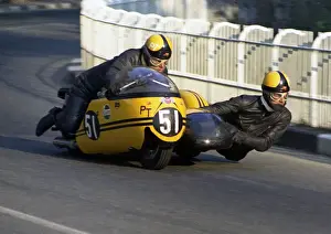 Fred Cornbill & Mike Tinkler (Triumph) 1971 500 Sidecar TT