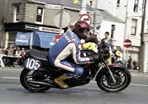 Images Dated 25th January 2018: Fred Curry (Yamaha) 1983 Junior Manx Grand Prix