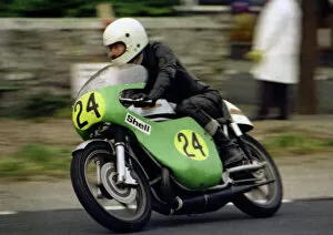 1976 Senior Manx Grand Prix Collection: Fred Pidcock (Suzuki) 1976 Senior Manx Grand Prix