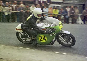 Images Dated 27th March 2023: Fred Pidcock Suzuki 1976 Senior Manx Grand Prix