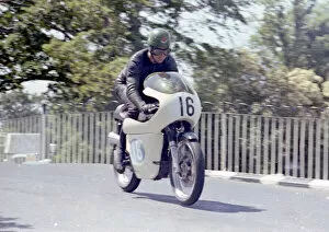 Images Dated 9th March 2021: Fred Stevens (AJS) 1965 Junior TT