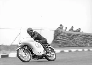 Images Dated 23rd November 2015: Fred Stevens (Honda) 1961 Lightweight TT